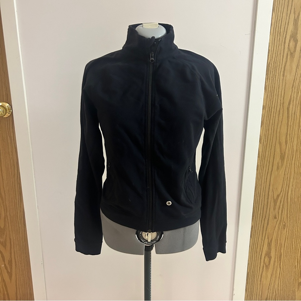 lululemon athletica Black Zip-Up Sweater